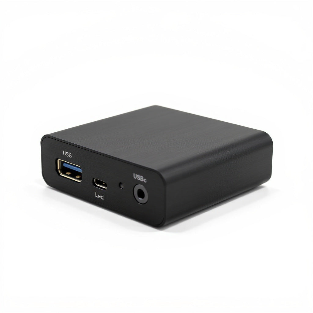 USB Digital-to-Analog Converter Amp – 32-bit/384kHz, Hi-Res Audio, USB-C/Windows/macOS