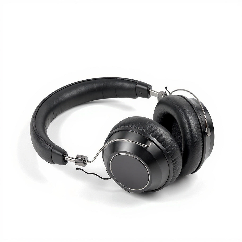 Studio Monitoring Headphones – Leather Ear Pads, Professional Audio