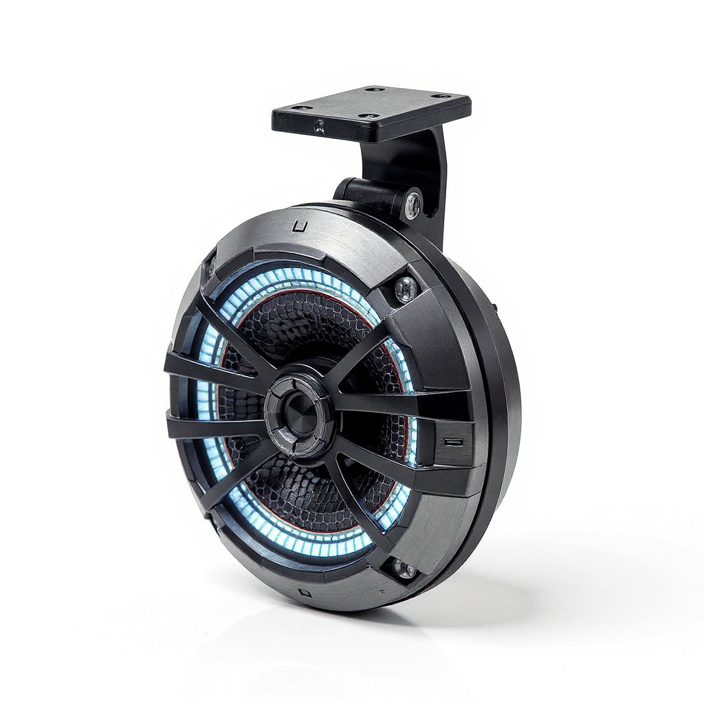 Wakeboard Tower Speakers – 6.5" Marine Grade, LED Lighting, Universal Mounting