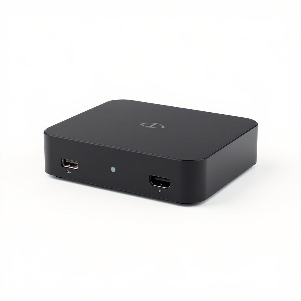 Digital-to-Analog Converter – 32-bit/384kHz, USB & Optical Input, Black