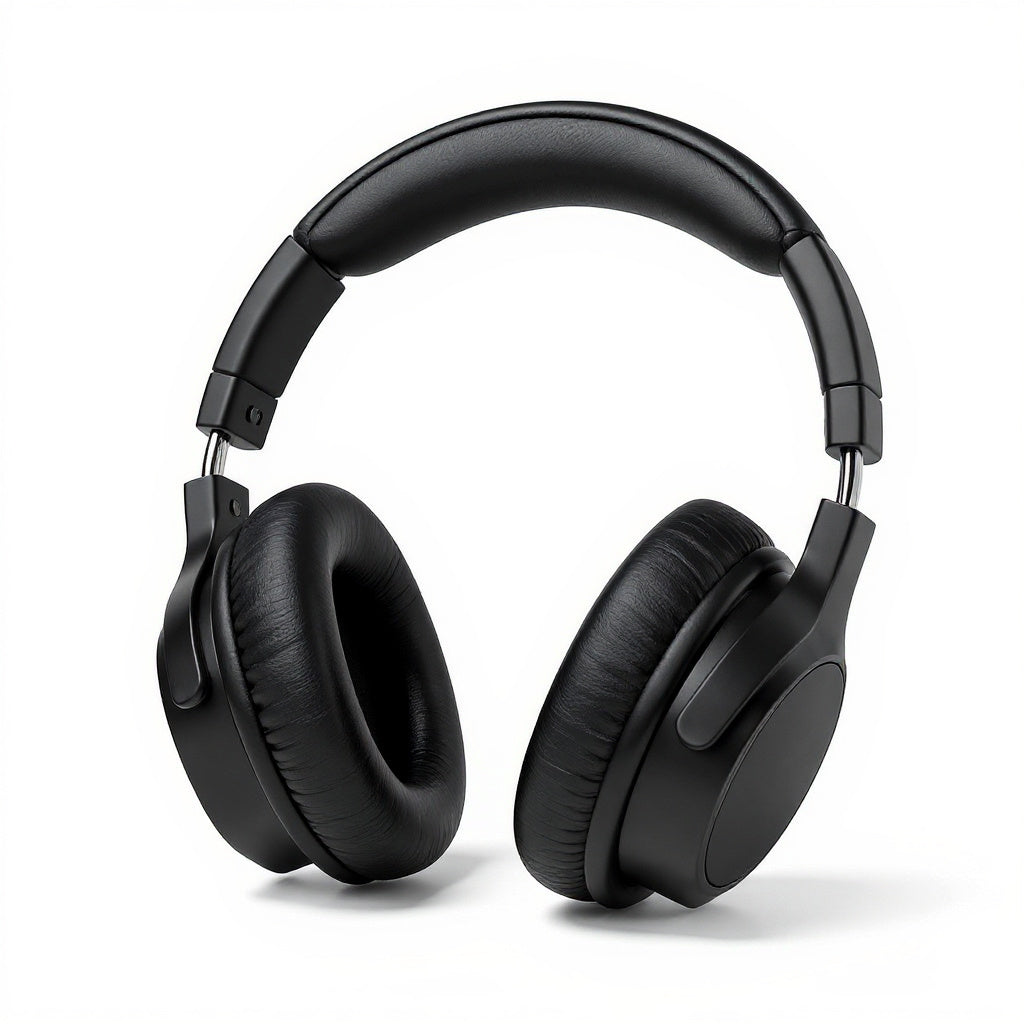 Over-Ear Headphones – 40mm Drivers, Noise Isolation, Black