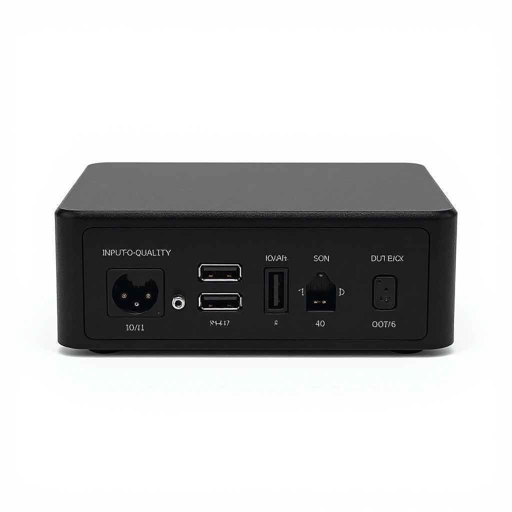 Digital-to-Analog Converter – 32-bit/384kHz, USB & Optical Input, Black