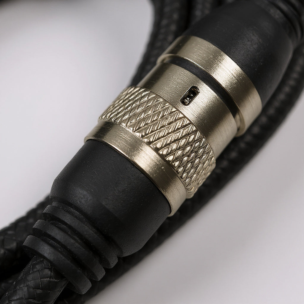 XLR Microphone Cable – Oxygen-Free Copper, Braided Shielding, 10 ft