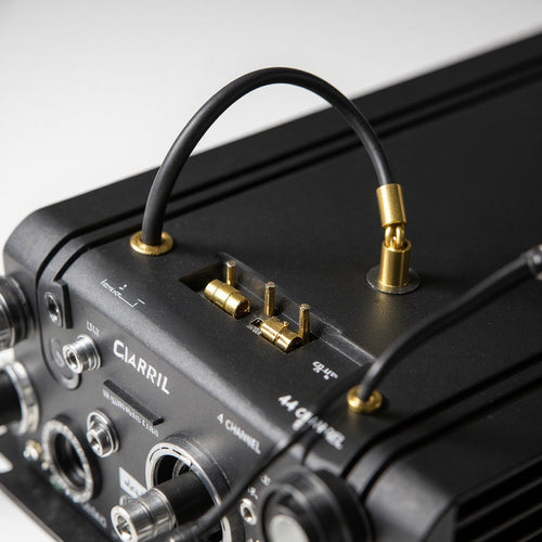 4 Channel Car Amplifier – 1200W Peak Power, Compact Design, Universal Fit