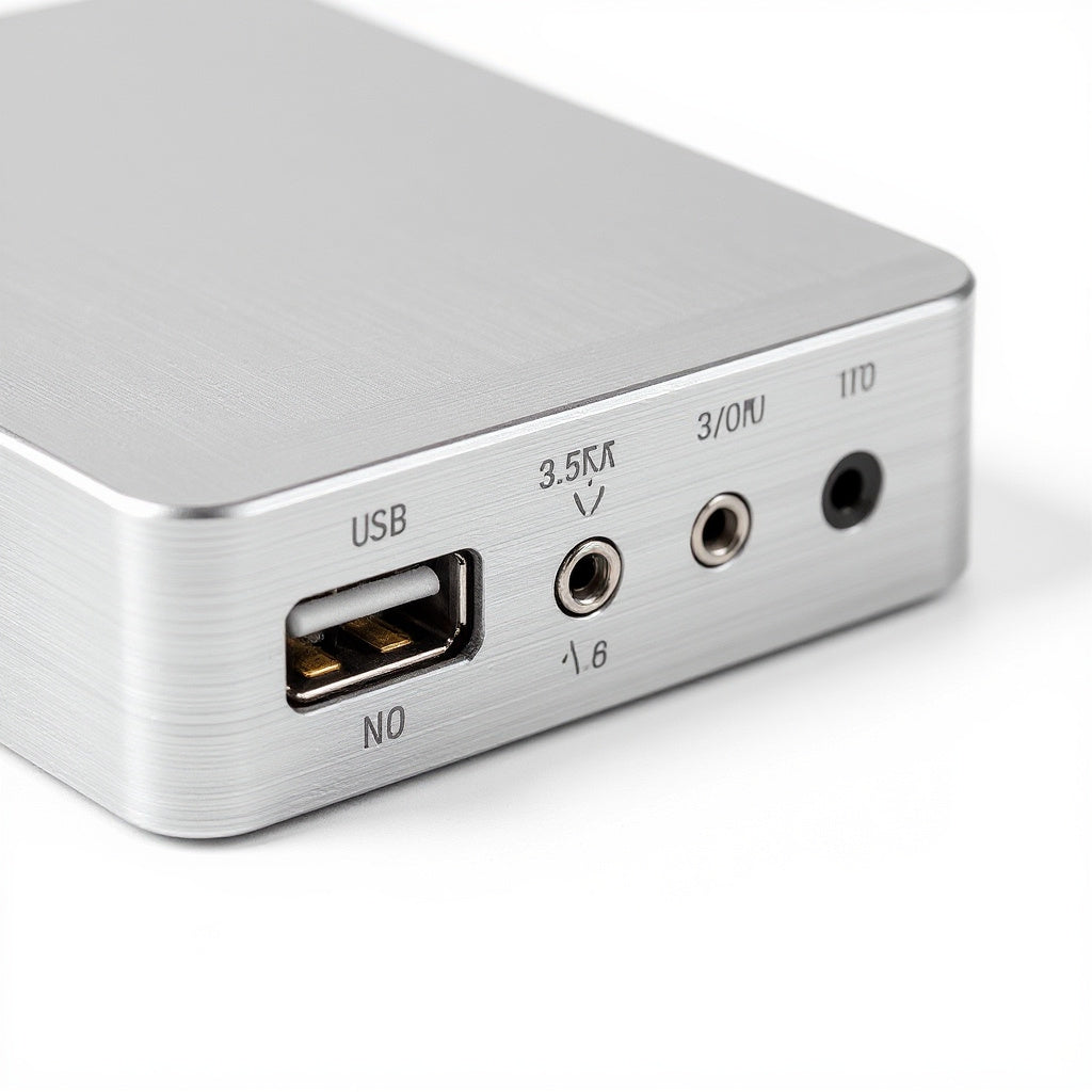 Digital-to-Analog Converter – 24-bit/192kHz, Aluminum Housing, USB/3.5mm