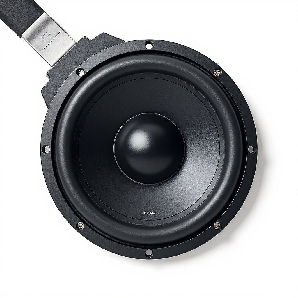 12 Inch Car Subwoofer – 1200W Peak Power, Compact Design, Universal Fit