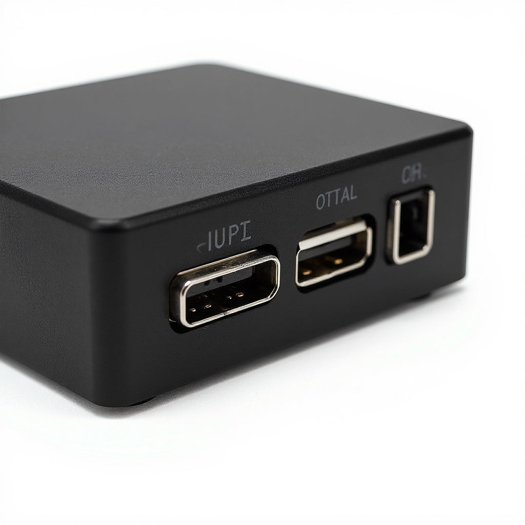 Digital-to-Analog Converter – 32-bit/384kHz, USB & Optical Input, Black