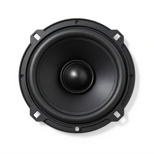 6.5 Inch Coaxial Car Speakers – 4 Ohm, Polypropylene Cone, Black