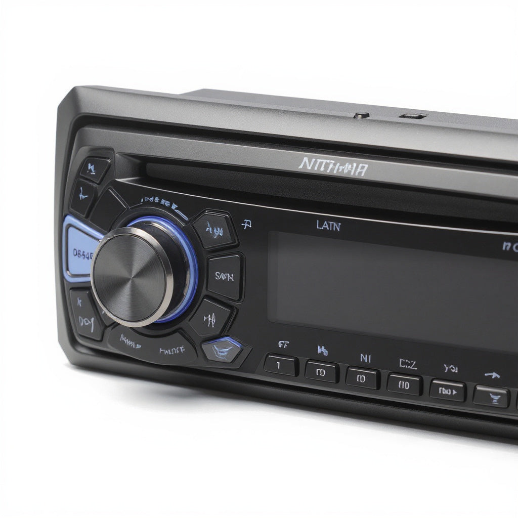 Marine Stereo Receiver – Waterproof, Bluetooth, Single DIN