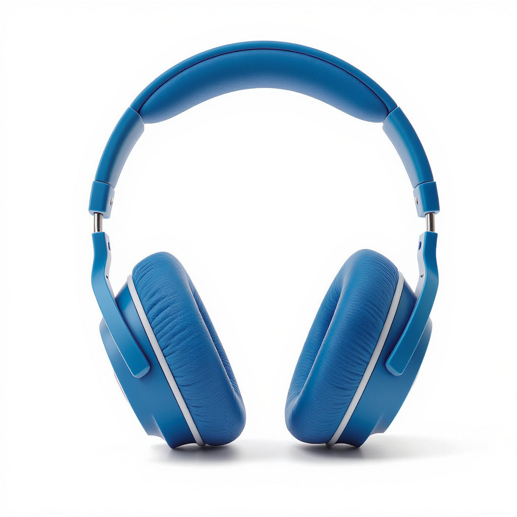 Volume Limited Headphones – 85dB Safe Volume, Ergonomic Design, Blue