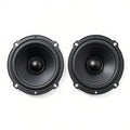 6.5 Inch Coaxial Car Speakers – 4 Ohm, Polypropylene Cone, Black