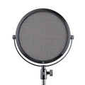 Microphone Pop Filter – Dual-Layer Nylon Mesh, Steel Gooseneck, Fits Most Mic Stands, Black