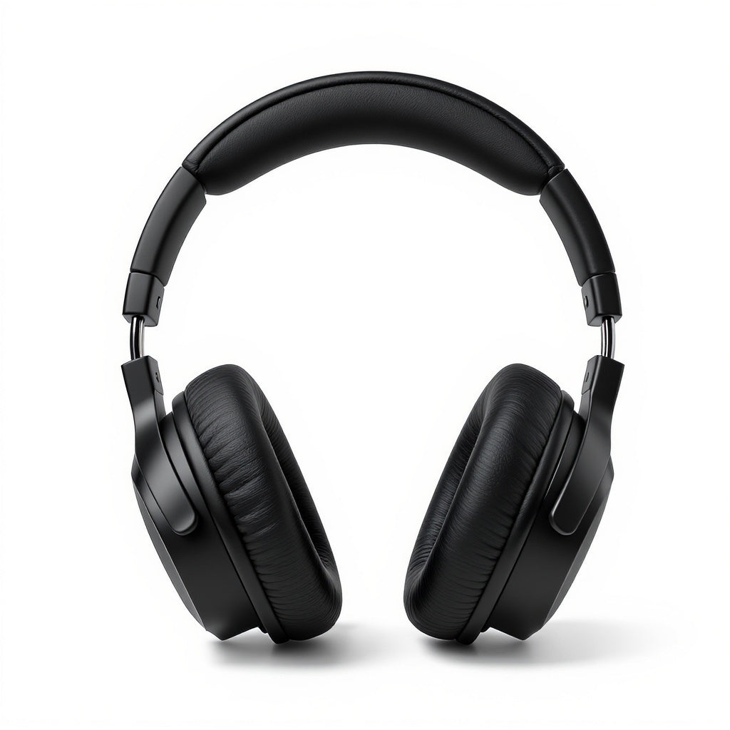 Over-Ear Headphones – 40mm Drivers, Noise Isolation, Black