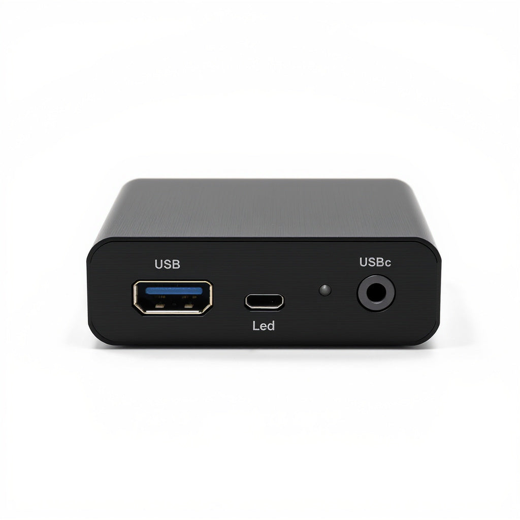 USB Digital-to-Analog Converter Amp – 32-bit/384kHz, Hi-Res Audio, USB-C/Windows/macOS