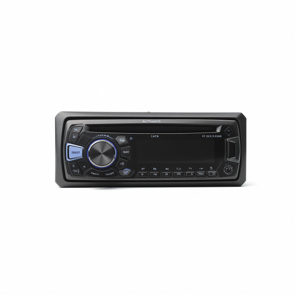 Marine Stereo Receiver – Waterproof, Bluetooth, Single DIN