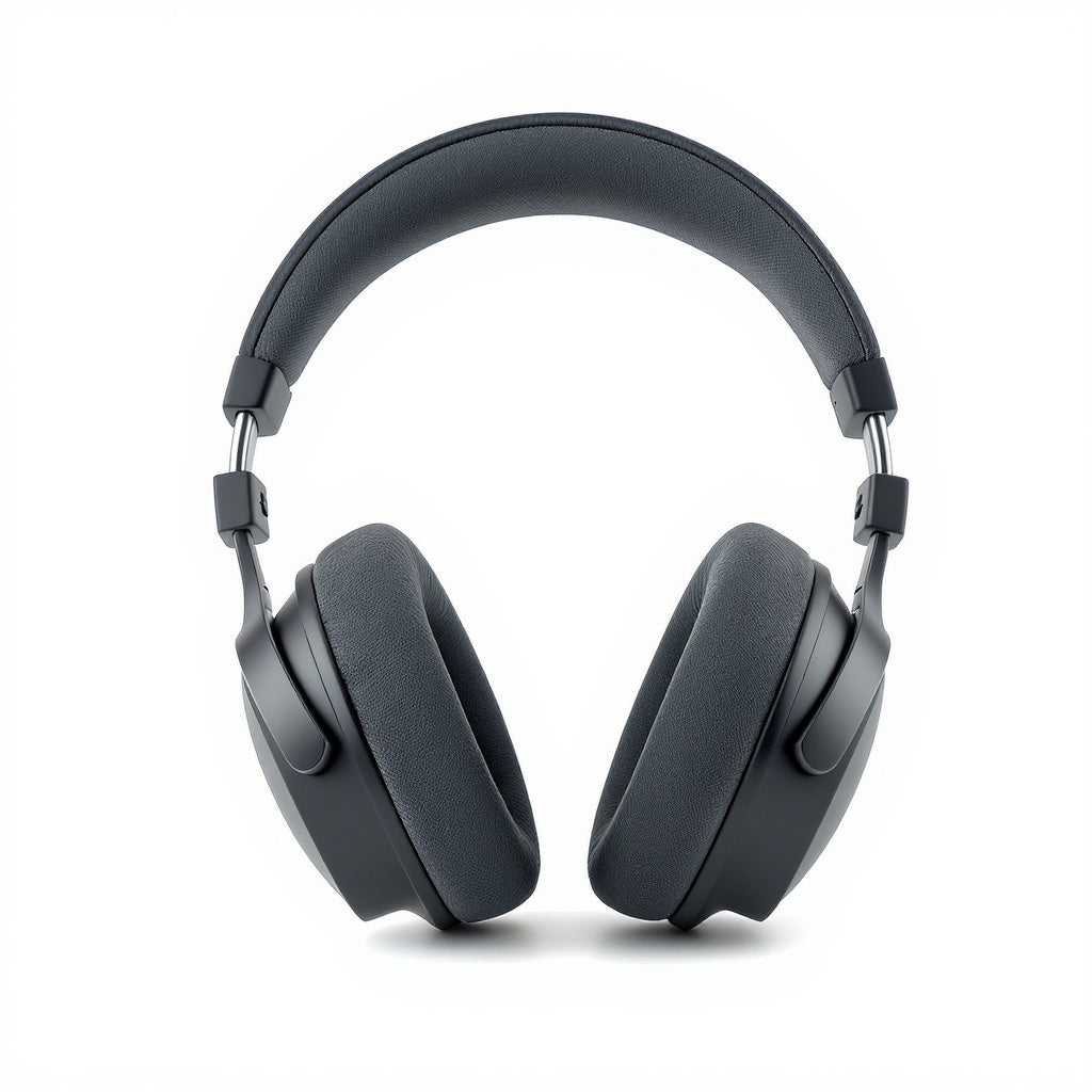 Over-Ear Headphones – 50mm Drivers, Velour Ear Pads, Studio Monitor