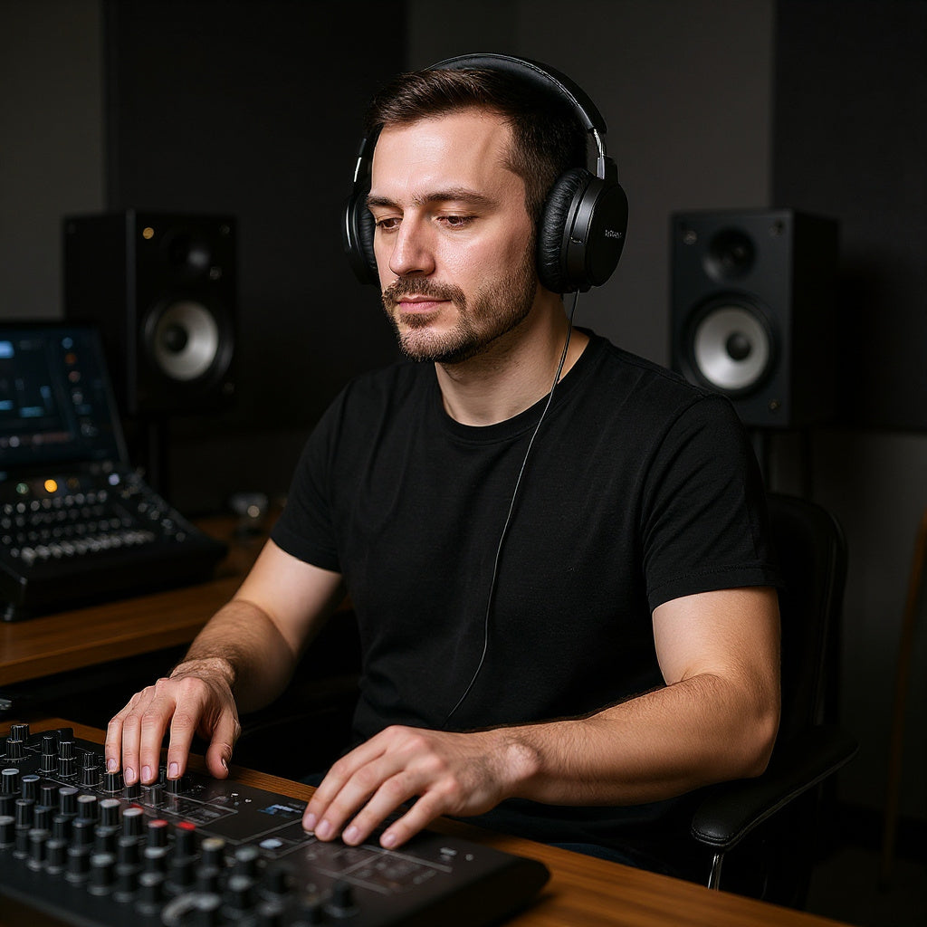 Over-Ear Headphones – 40mm Drivers, Magnesium Frame, 3.5mm/USB-C