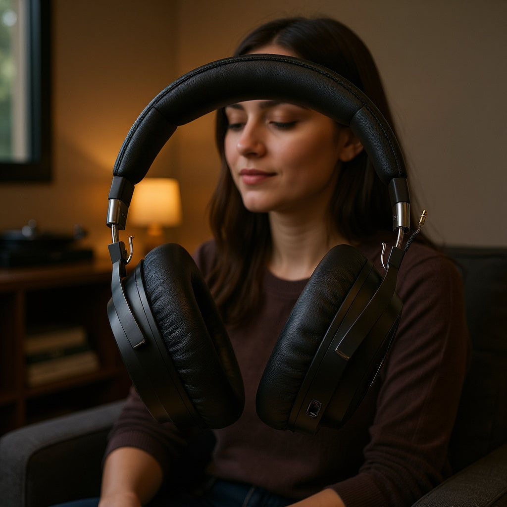 Over-Ear Headphones – 40mm Drivers, Magnesium Frame, 3.5mm/USB-C