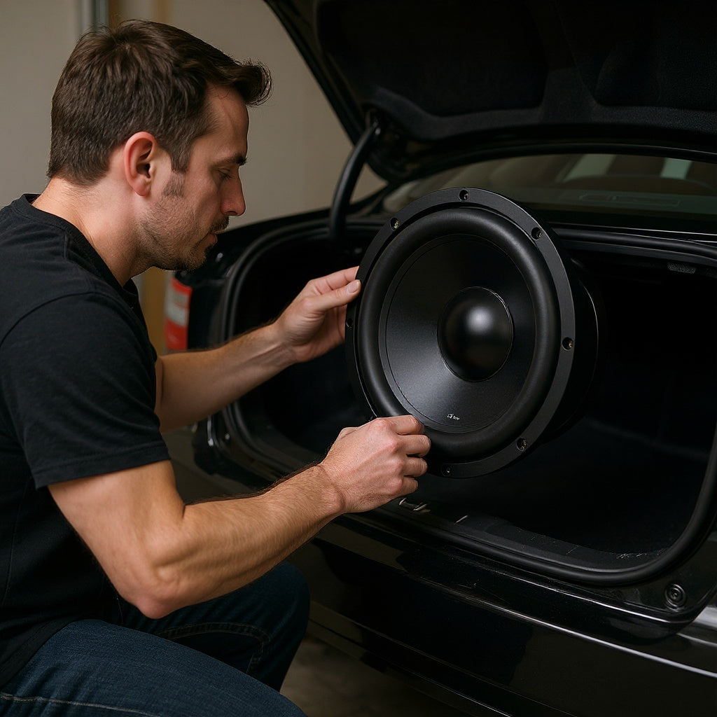 12 Inch Car Subwoofer – 1200W Peak Power, Compact Design, Universal Fit