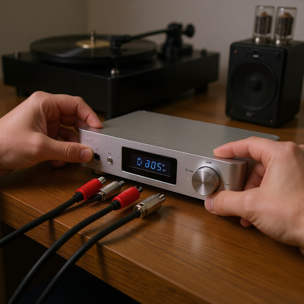 Digital-to-Analog Converter – 32-bit/384kHz, Aluminum Chassis, USB/Coaxial/Optical